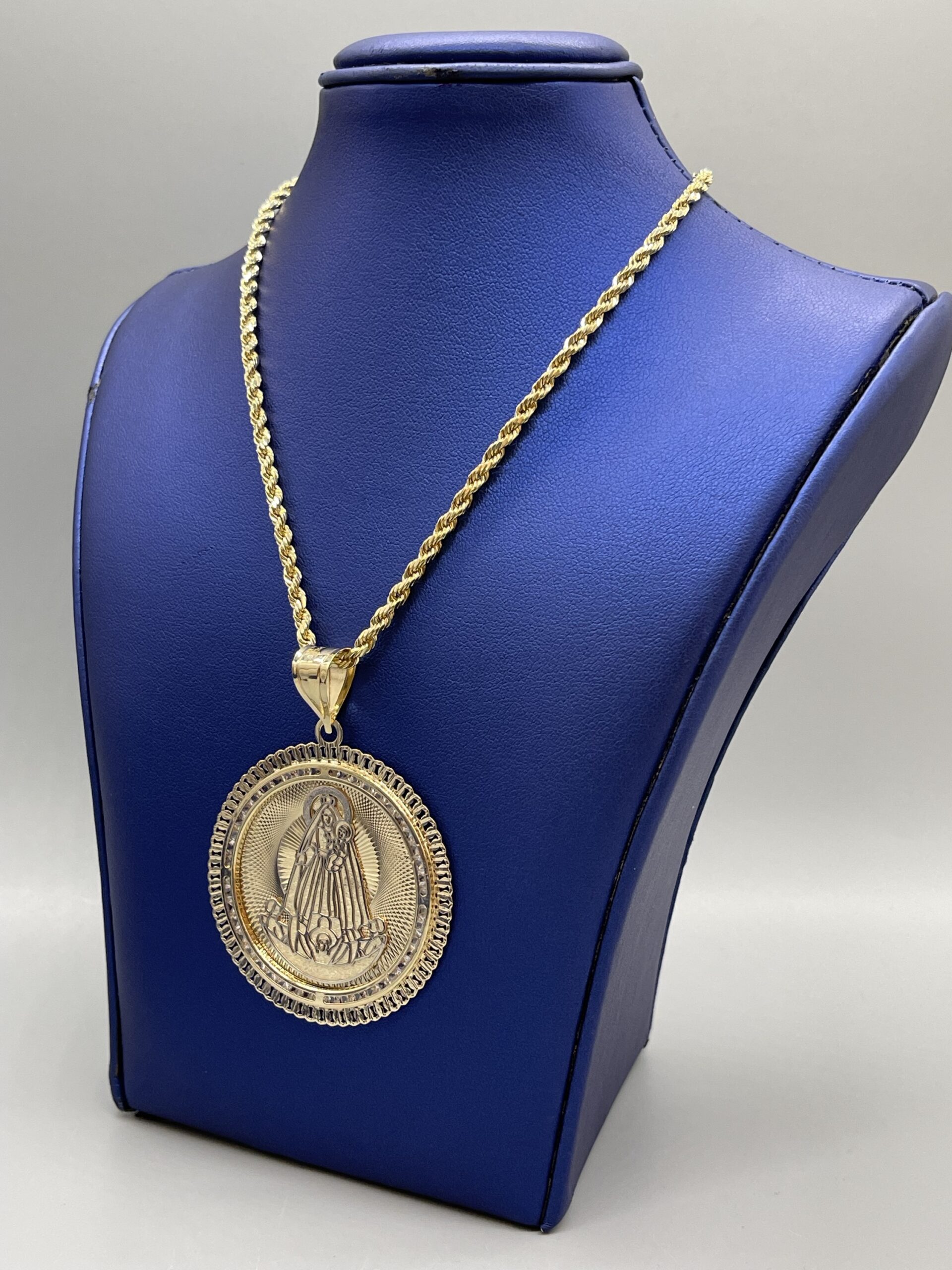 10KT Gold St.Careda Pendant ComboSet - Image 2