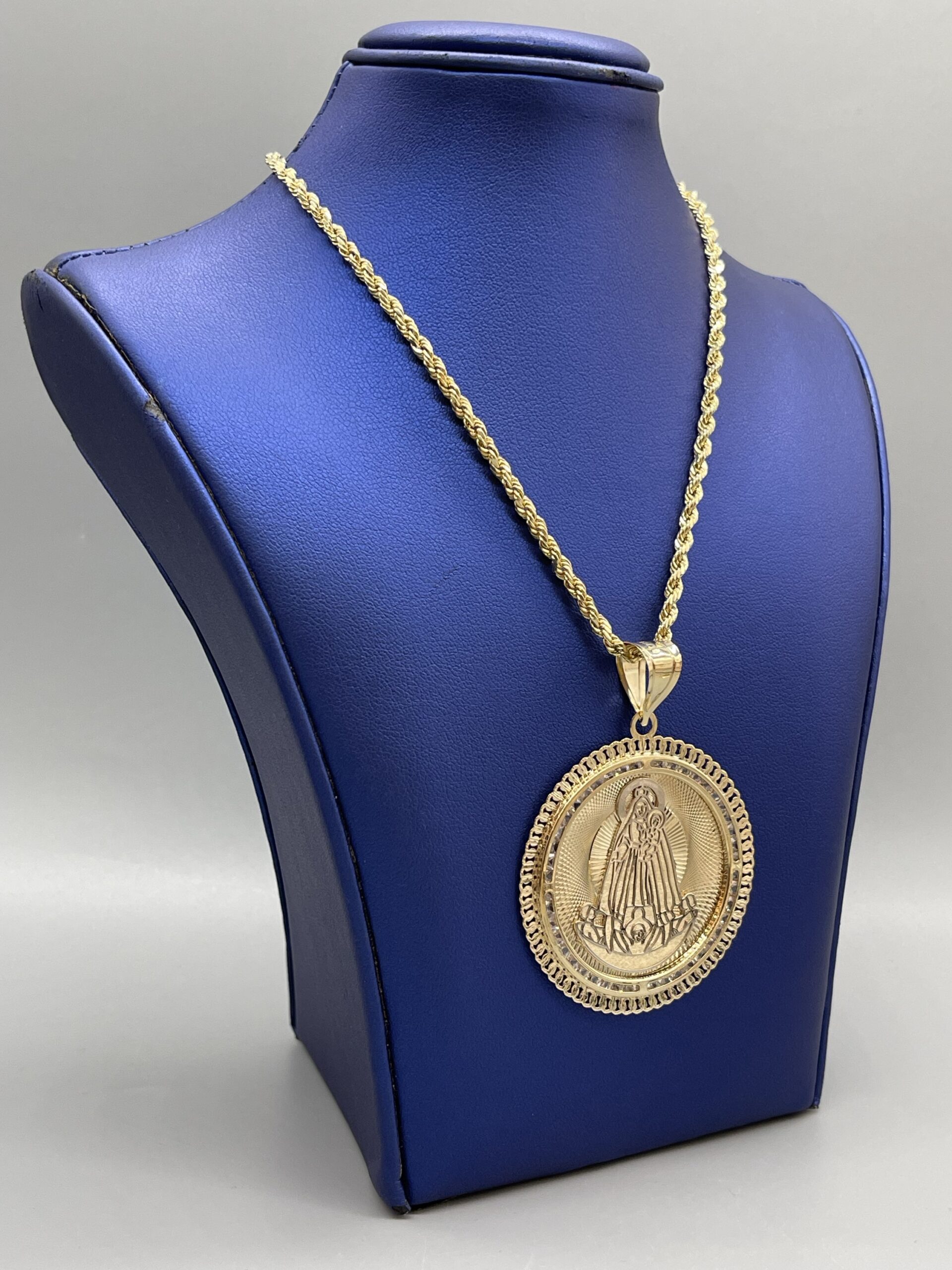 10KT Gold St.Careda Pendant ComboSet - Image 3