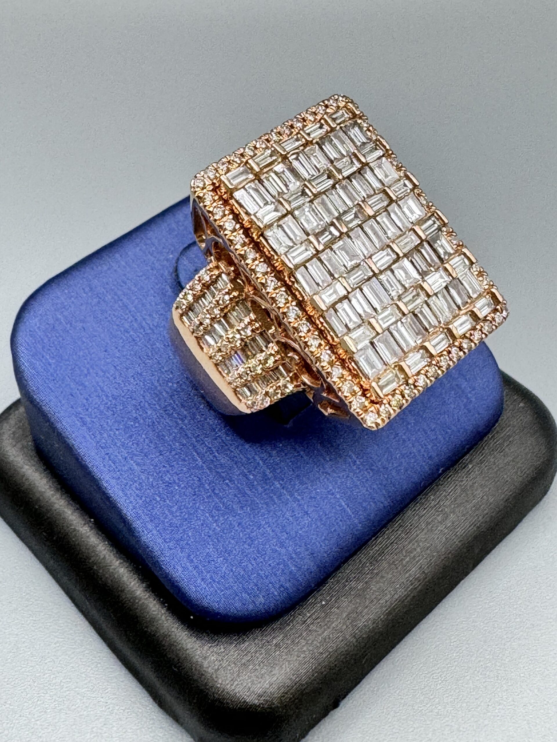 14KT Gold 8.10CT RadiantCut LG Diamond Bridal Ring - Image 5