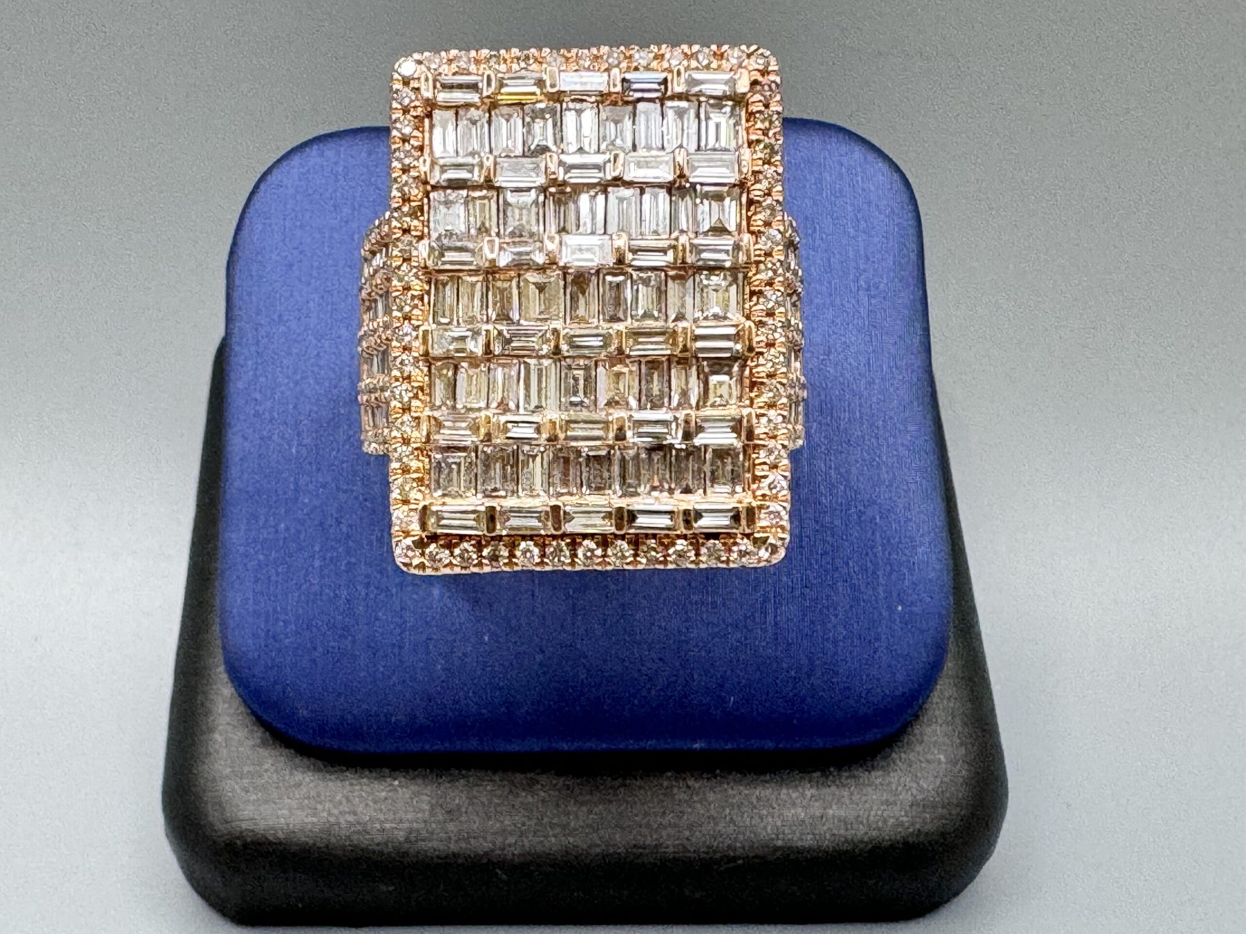 14KT Gold 8.10CT RadiantCut LG Diamond Bridal Ring - Image 6